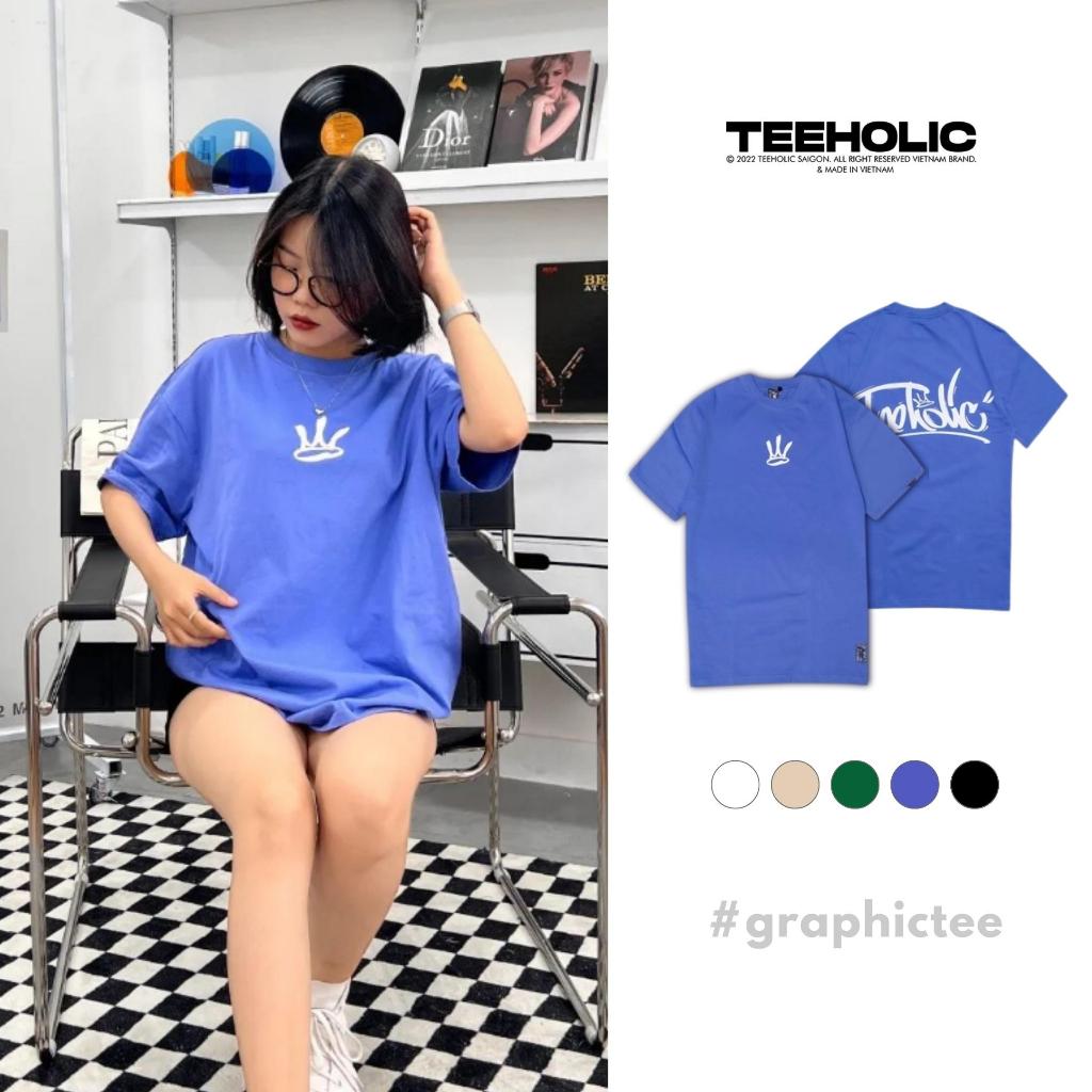 Áo Thun Unisex TeeHolic Signature Xanh Very Pery