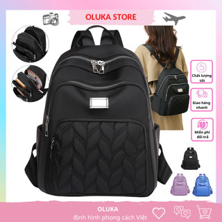 Balo nữ vải Oxford chống thấm nước thời trang công sở đi chơi du lịch sang trọng phong cách Hàn Quốc OLUKA BL043