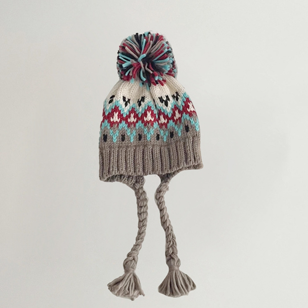 Mũ tai thỏ cho bé gái vải cotton mềm mịn