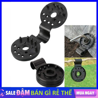 Kẹp lưới che nắng dụng cụ làm vườn móc kẹp cố định vải che nắng nhà kính, cố định lưới hàng rào chất liệu nhựa cứng cáp