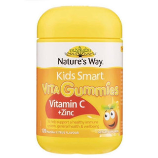 Kẹo dẻo bổ sung Vitamin C + Zinc cho bé 120 viên của Úc