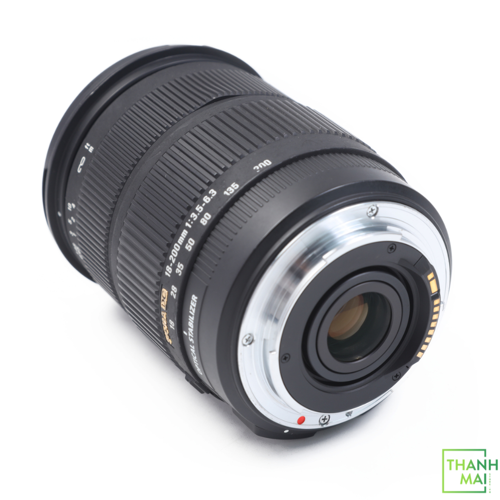 Ống Kính Sigma 18-200mm F/3.5-6.3 DC OS For Canon