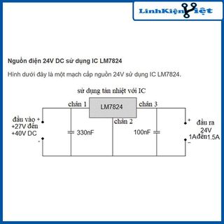 IC LM7824 CV 1.5A TO220