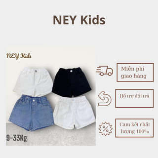 Quần short jean/kaki cho bé trai/bé gái