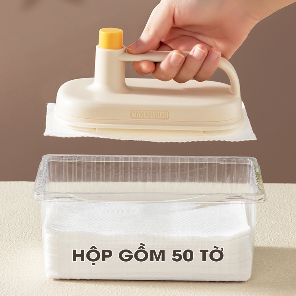 Khăn lau bếp cầm tay, khăn lau cầm tay thông minh loại bỏ mọi vết bẩn cứng đầu GOBI