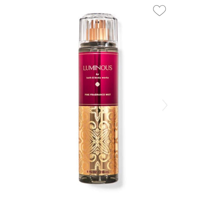 Xịt thơm toàn thân bath and body works LUMINOUS (236ml)