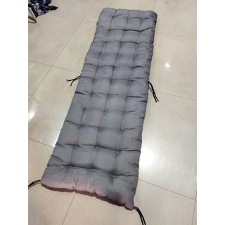 Nệm  dùng cho ghế xếp thư giãn Sumika 179, 168, 179A, 179b mẫu 2 màu xanh và xám dùng mặt nào cũng được