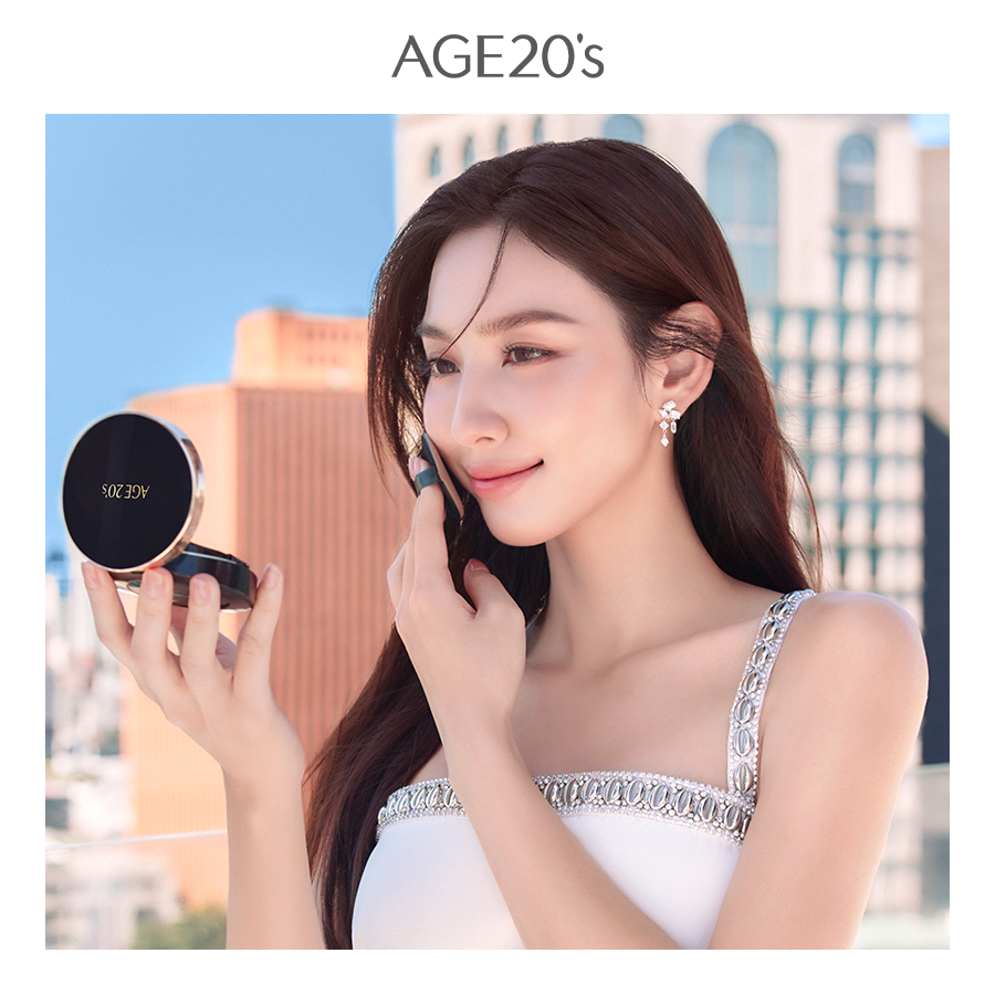 Phấn Tươi Dưỡng Ẩm Age20'S Signature Essence Cover Pact 14g*2