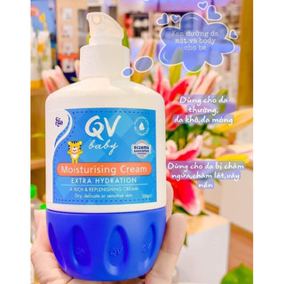 Kem QV baby - Kem dưỡng da cho bé Queen Victoria - Ego QV Baby Moisturising Cream 250g