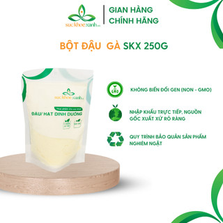 Bột đậu gà tự nhiên Sức Khỏe Xanh - 250g/túi - Nhập khẩu Argentina - Nam Mỹ chính hãng