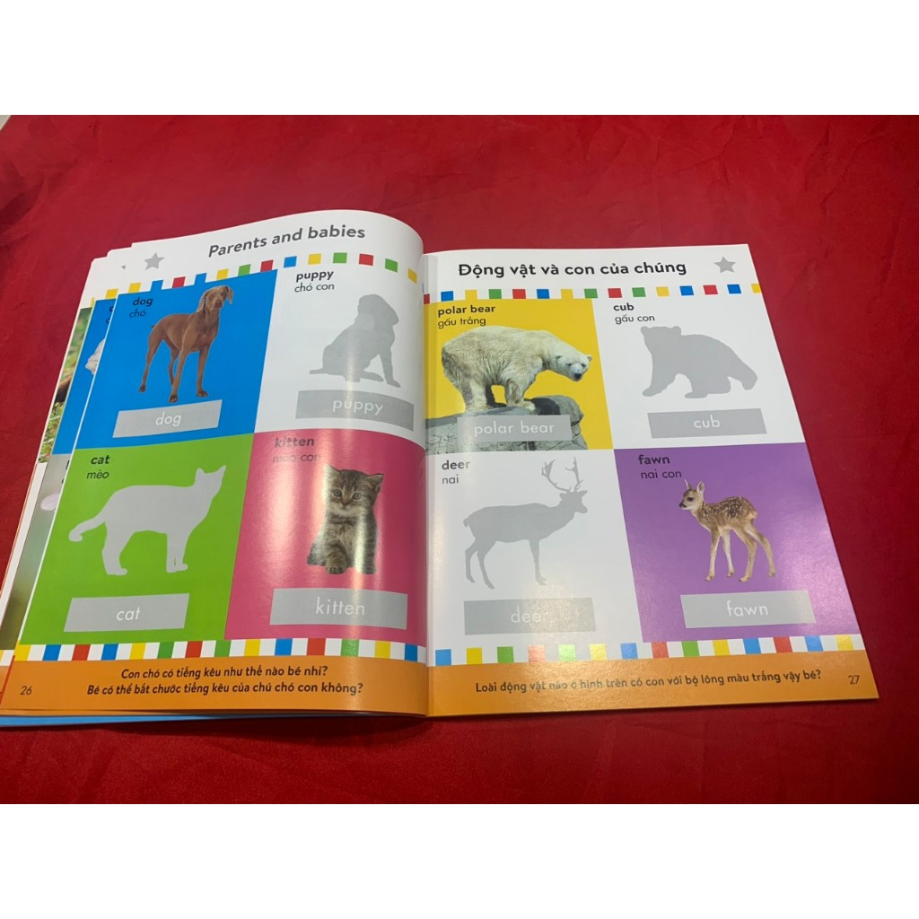 Sách dán hình thông minh- 100 loài động vật đầu tiên của bé - Tân Việt