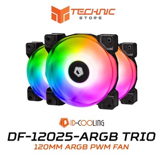Bộ quạt tản nhiệt ID-Cooling DF-12025-ARGB-TRIO