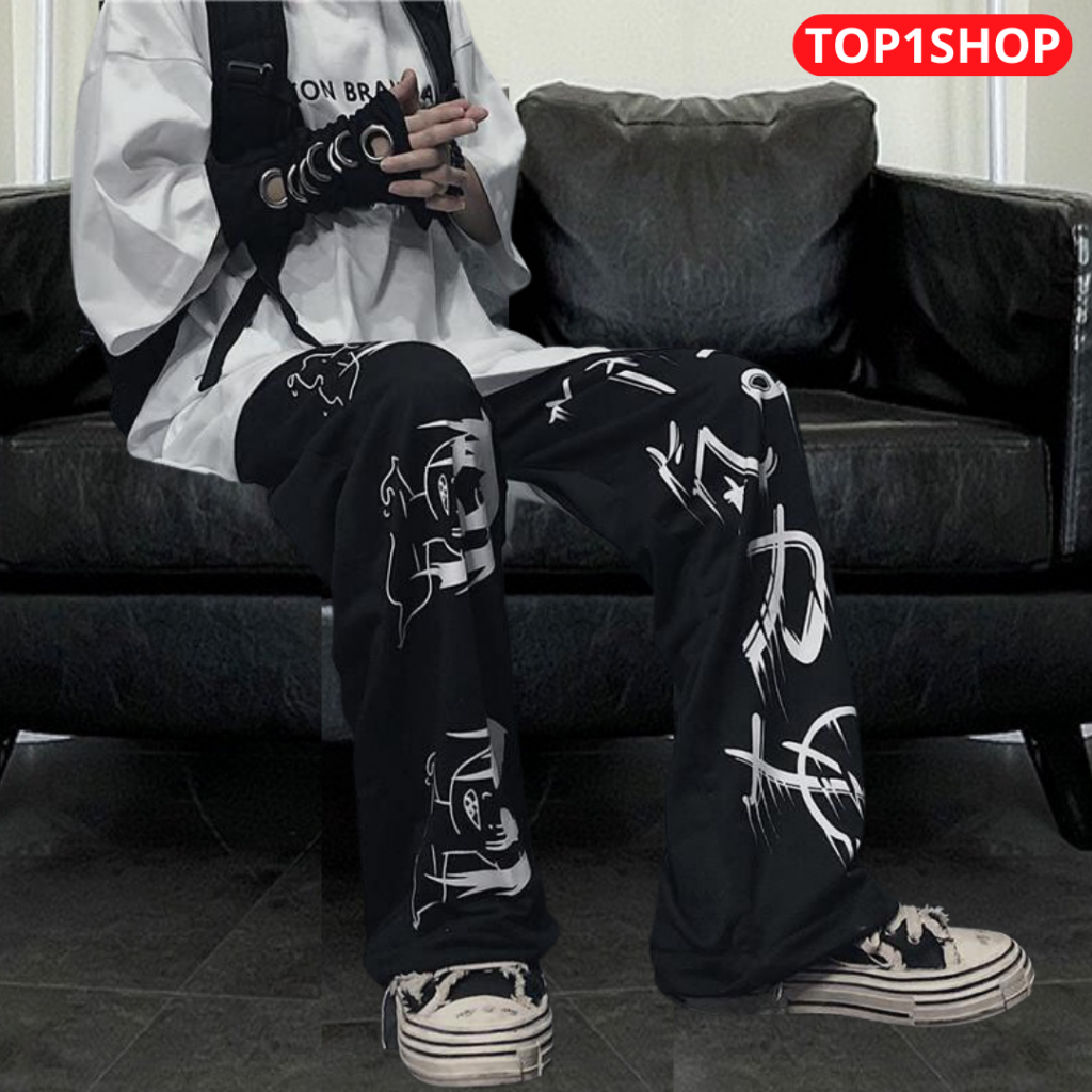 Quần Jogger nỉ Nam In Hình SAJA Phong Cách Thể Thao Năng Động Cá Tính Unisex - T1S M03