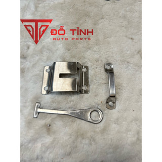 Bộ móc khoá thùng xe tải. Khoá thùng chữ T inox không rỉ
