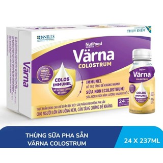 [DATE THÁNG 6/2025]Thùng 24 Chai Sữa Non Colostrum Varna Pha Sẵn 237ml - Sữa Cho Người Già Tăng Cường Đề Kháng.