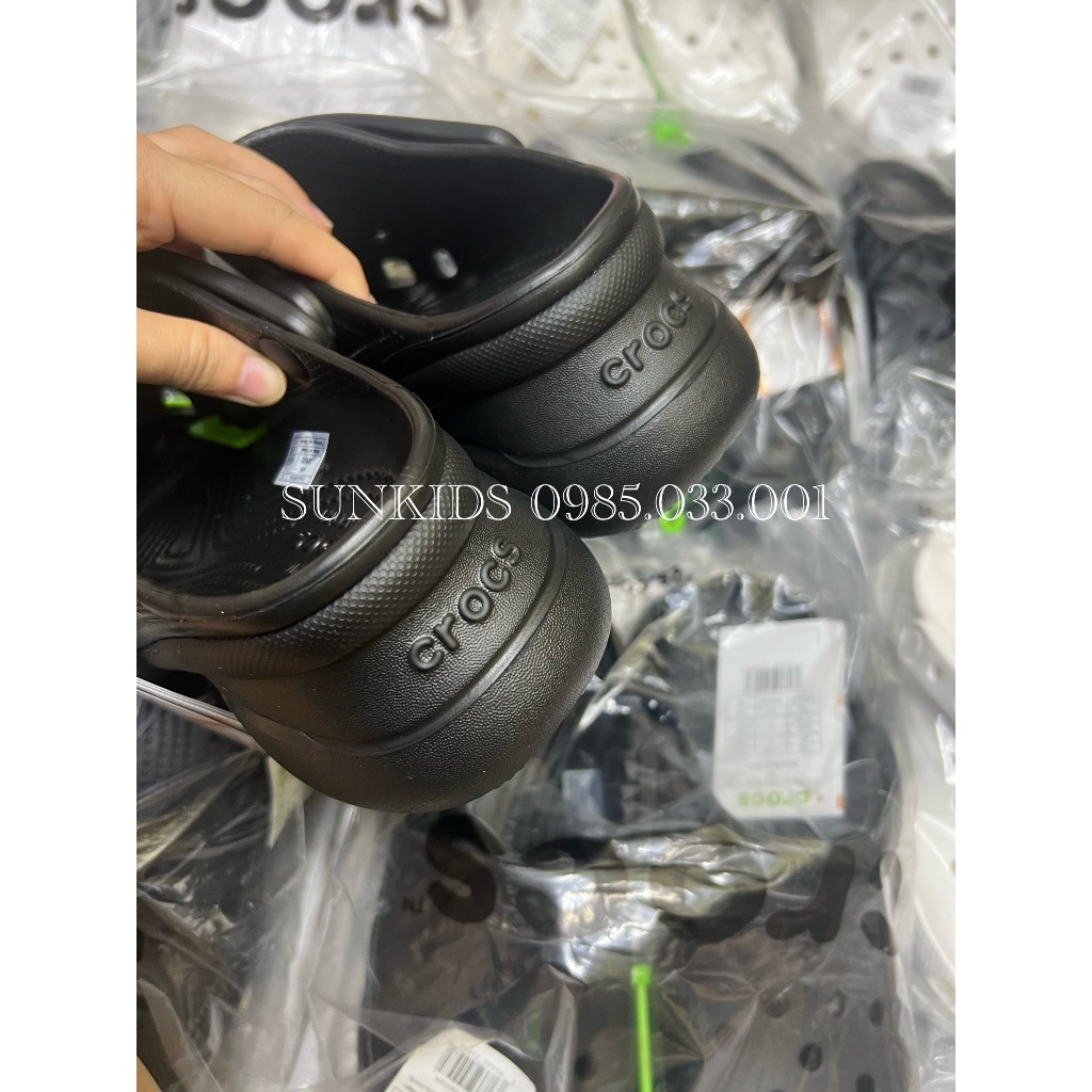Sục Crocs Nam nữ siêu nhẹ 2 màu