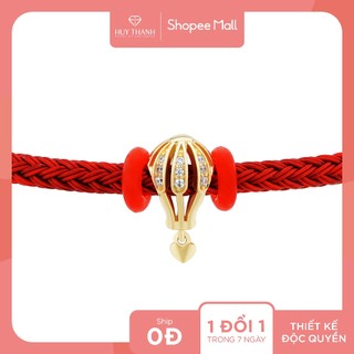 Charm khinh khí cầu vàng 14k llf279 huy thanh jewelry