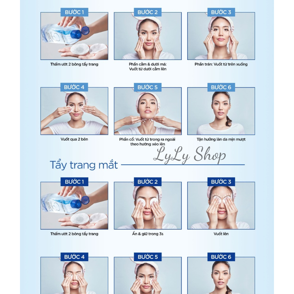 Nước Tẩy Trang L'Oreal Paris l Micellar Water Làm Sạch Sâu 3 In 1, Làm Sạch Lớp Trang Điểm, Cấp Ẩm, Làm Dịu Da Mặt, An T