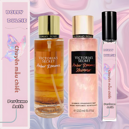 _𝑫𝒖𝒍𝒄𝒊𝒆 🌺 𝑷𝒂𝒓𝒇𝒖𝒎𝒆𝒔_Xịt Thơm Body Mist Victoria’s Secret - Amber Romance 30ml 50ml 100ml