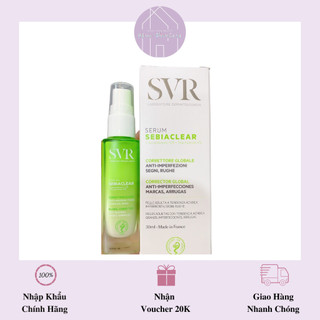 Svr sebiaclear serum - tinh chất giảm mụn mờ thâm - 30ml