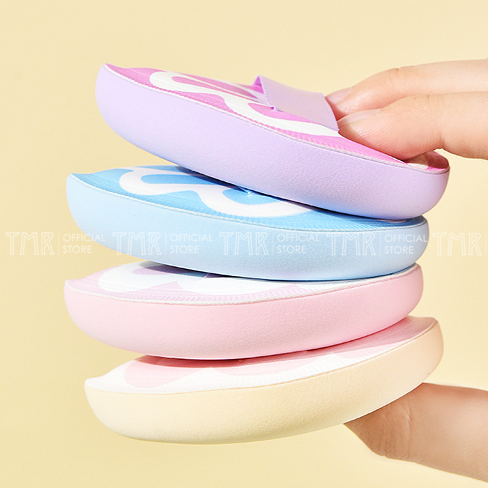 Bông Mút Tán Trang Điểm XL Chân Mèo Mềm Xốp Big Size Giúp Tán Kem Nền Cushion Phấn Phủ Hiệu Quả