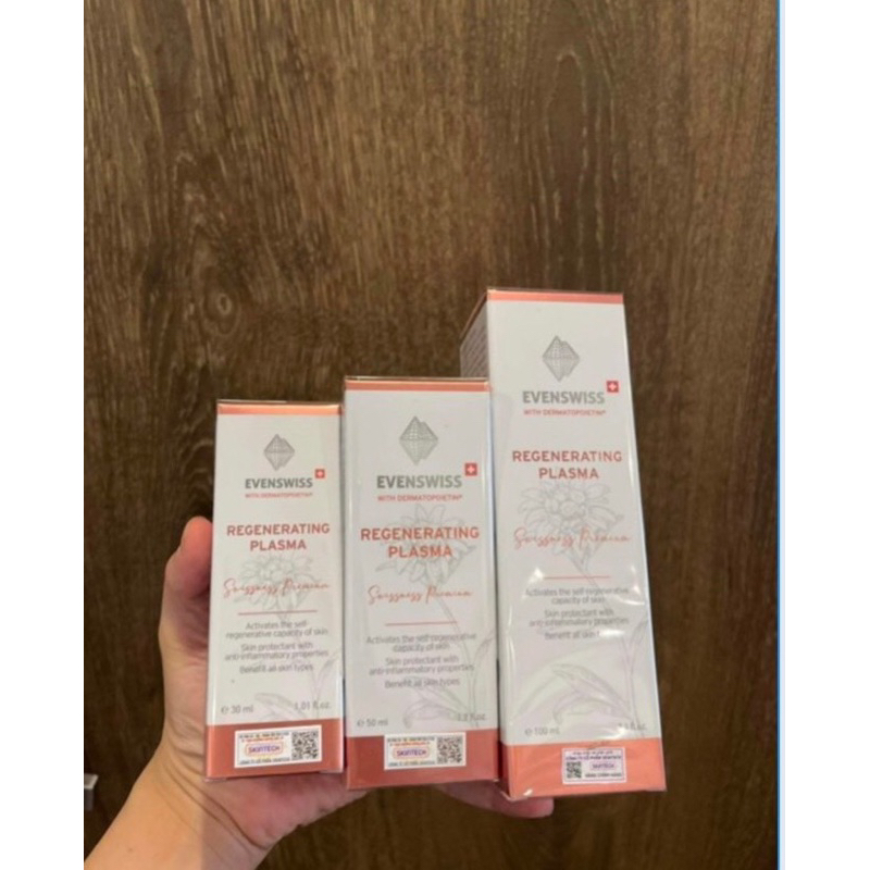 Tinh chất huyết tưing làm dịu phục hồi trẻ hóa da EVENSWISS REGENERATING PLASMA 50ml