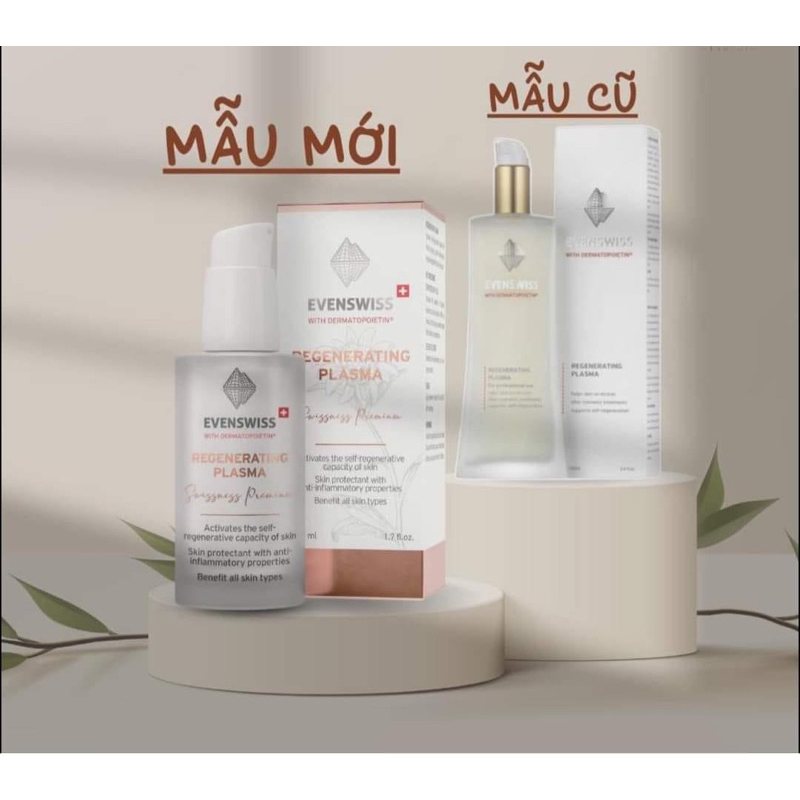 Tinh chất huyết tưing làm dịu phục hồi trẻ hóa da EVENSWISS REGENERATING PLASMA 50ml