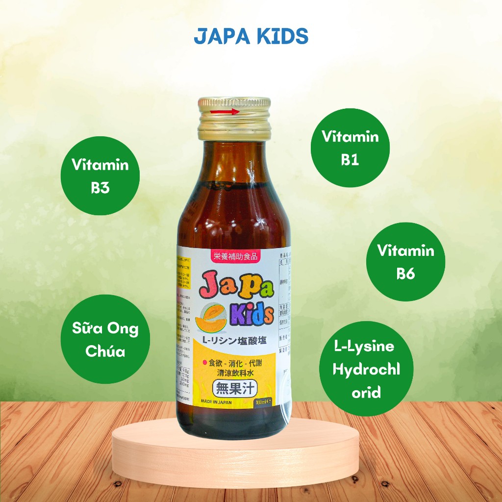 Siro Japa Kids Ăn Ngon Cho Bé Hỗ Trợ Bé Tăng Cân Chăm Sóc Sức Khoẻ Cho Bé Hàng Chĩnh Hãng