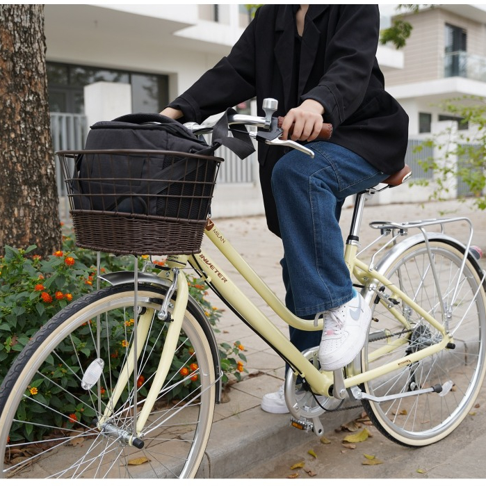 Xe Đạp Nữ Inveter Milan V - Xe đạp thể thao xe đạp đường phố cao cấp .