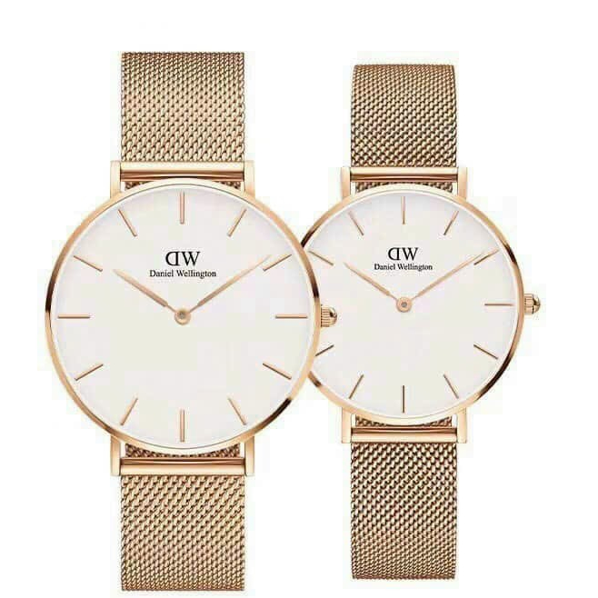 Đồng Hồ CẶP ĐÔI WD06 DÂY LƯỚI KIM LOẠI TRẺ TRUNG,SANG TRỌNG CHỐNG NƯỚC BẢO HÀNH 6 THÁNG.