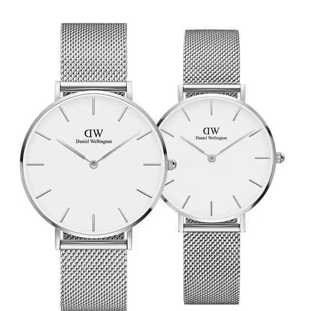 Đồng Hồ CẶP ĐÔI WD06 DÂY LƯỚI KIM LOẠI TRẺ TRUNG,SANG TRỌNG CHỐNG NƯỚC BẢO HÀNH 6 THÁNG.