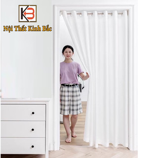 Rèm voan lụa KB- rèm cửa chất liệu voan lụa trắng mềm mại