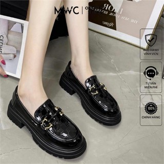 Giày oxford nữ mwc 9622 - giày oxford nữ da bóng sang chảnh