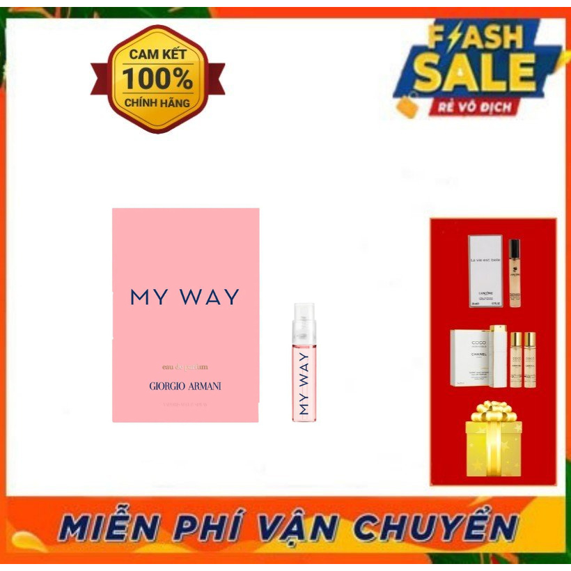 Nước Hoa Vial Giorgio Armani My Way EDP 2ml - Nước Hoa Chính Hãng Dành Cho Nữ