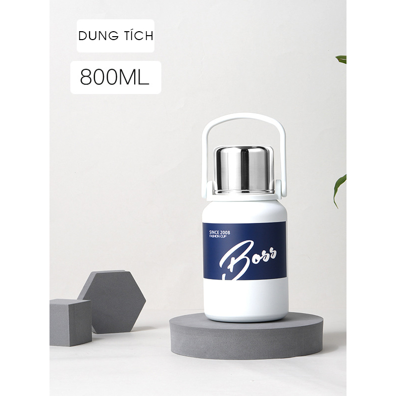 Bình giữ nhiệt BOSS inox 316 nắp hình cốc dung tích 800ml/1200ml/1500m
