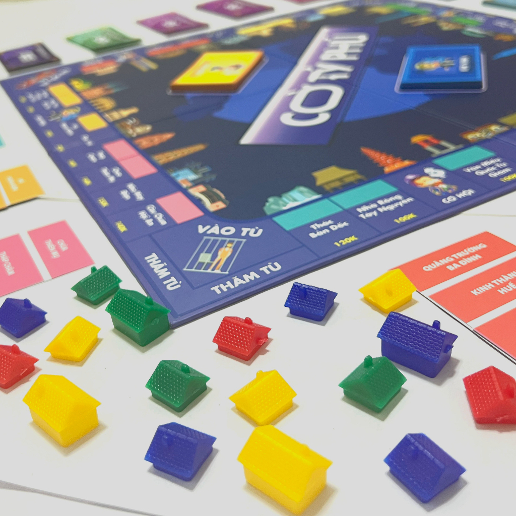 Cờ tỷ phú monopoly Tiếng việt, Hàng Việt Nam Chất Lượng Cao