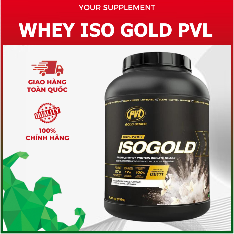 Sữa Tăng Cơ ISO GOLD PVL