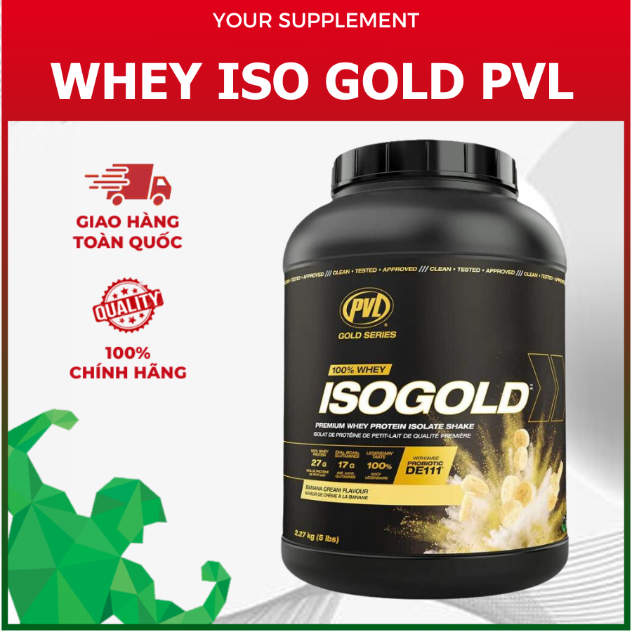 Sữa Tăng Cơ ISO GOLD PVL