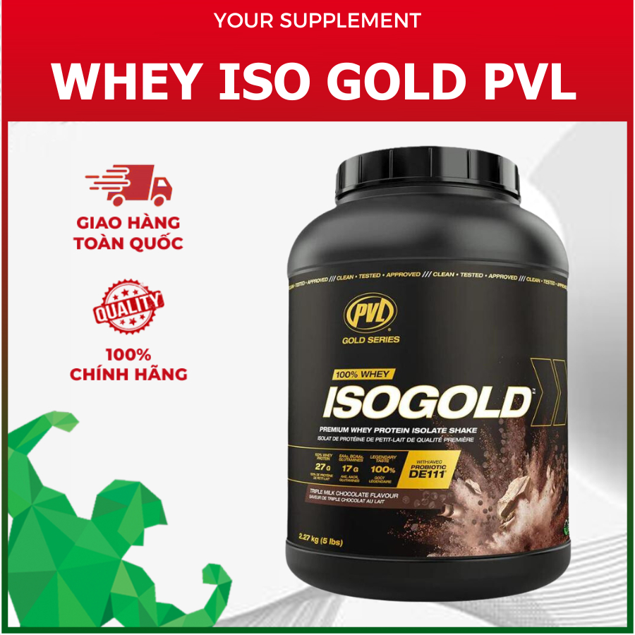 Sữa Tăng Cơ ISO GOLD PVL