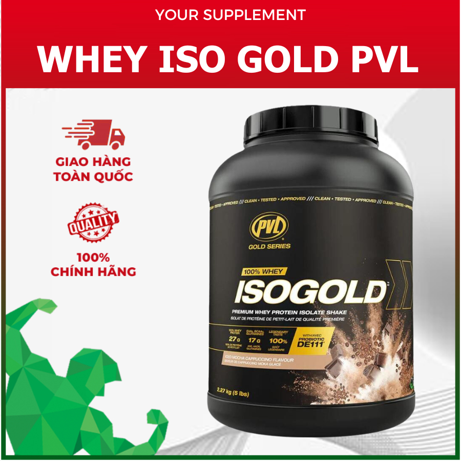 Sữa Tăng Cơ ISO GOLD PVL