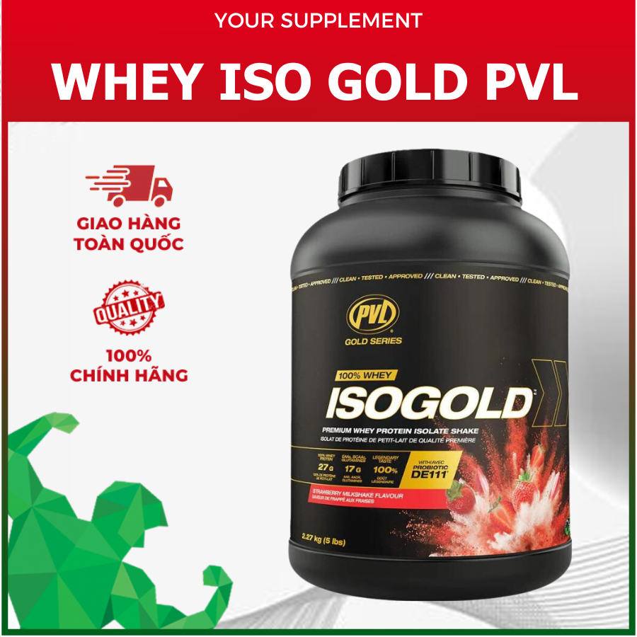 Sữa Tăng Cơ ISO GOLD PVL