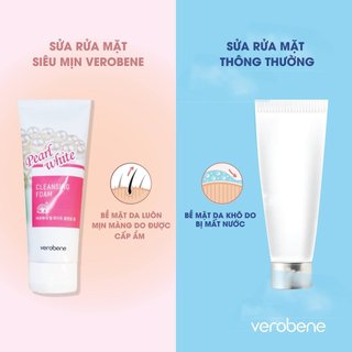 Sữa rửa mặt verobene hàn quốc