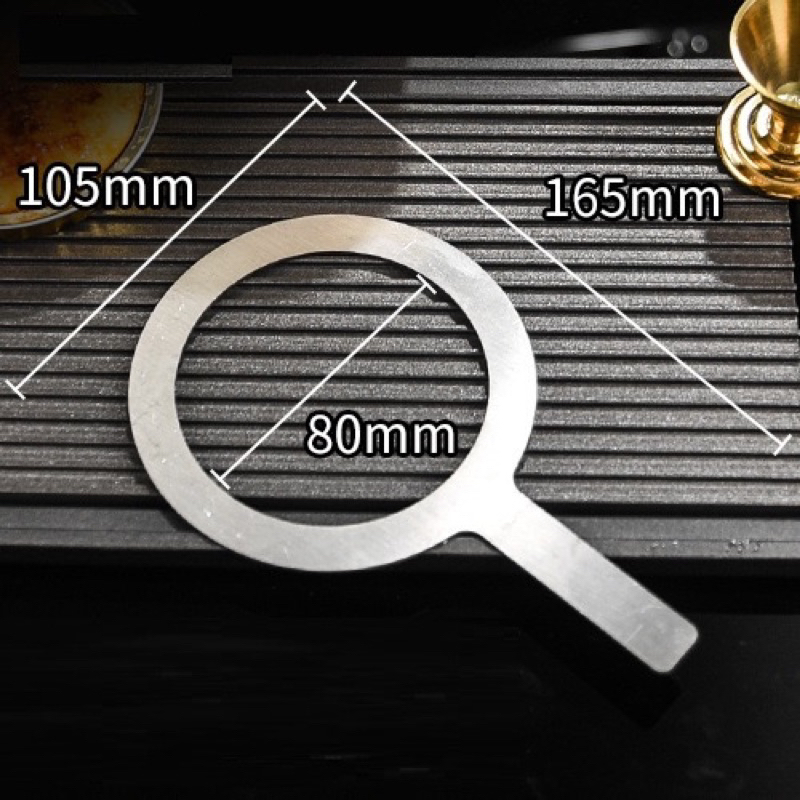 Vòng che lửa miệng ly món trà sữa nướng - Vòng che thành ly để khò đường trà sữa kem