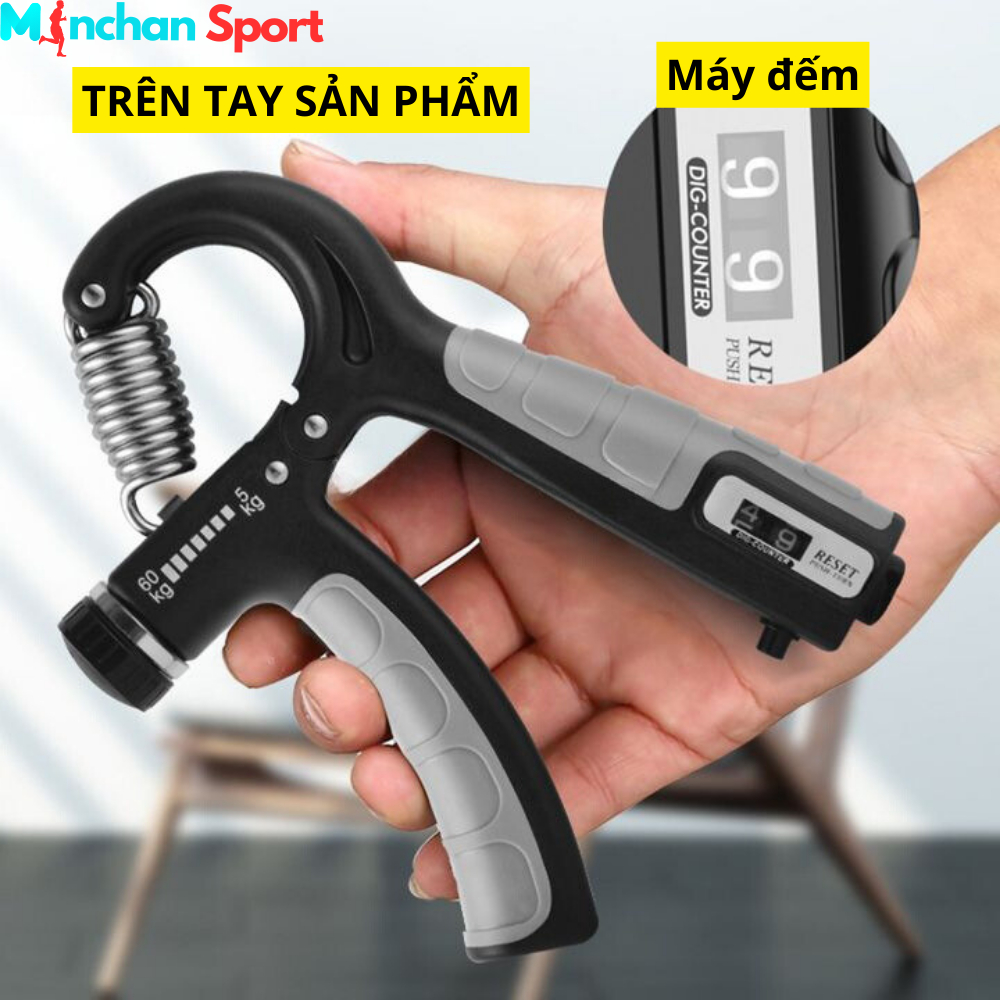 COMBO 3 MÓN SỨC MẠNH TAY: GẬY LÒ XO, TẬP NGÓN TAY, KÌM BÓP TAY ĐA DẠNG BÀI TẬP CHO TỪNG NGÓN HOẶC BÀN TAY MINCHAN SPORT