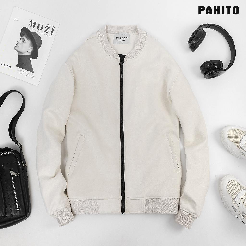 Áo Khoác Nam Da Lộn BomBer Lót Gió 3 Màu Kiểu Dàng Hàn Quốc - ARU SHOP AK3