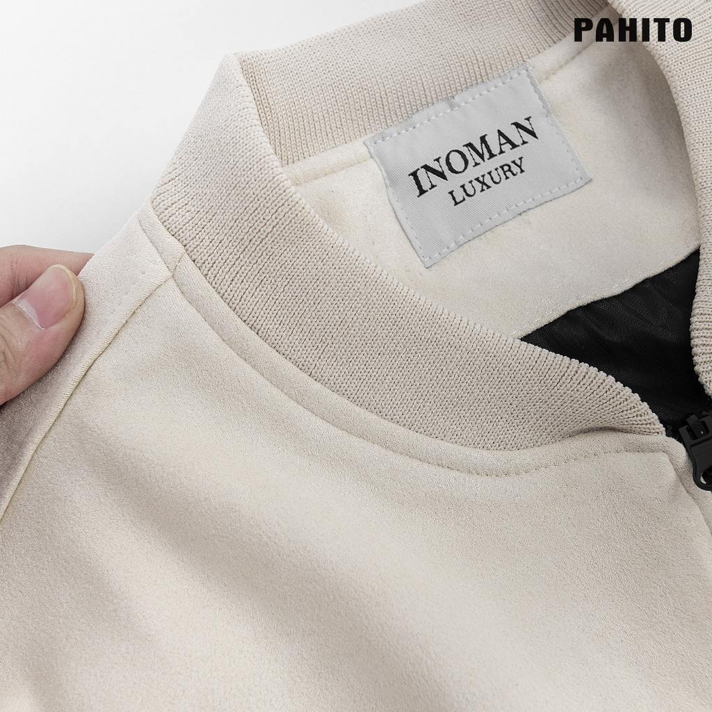 Áo Khoác Nam Da Lộn BomBer Lót Gió 3 Màu Kiểu Dàng Hàn Quốc - ARU SHOP AK3