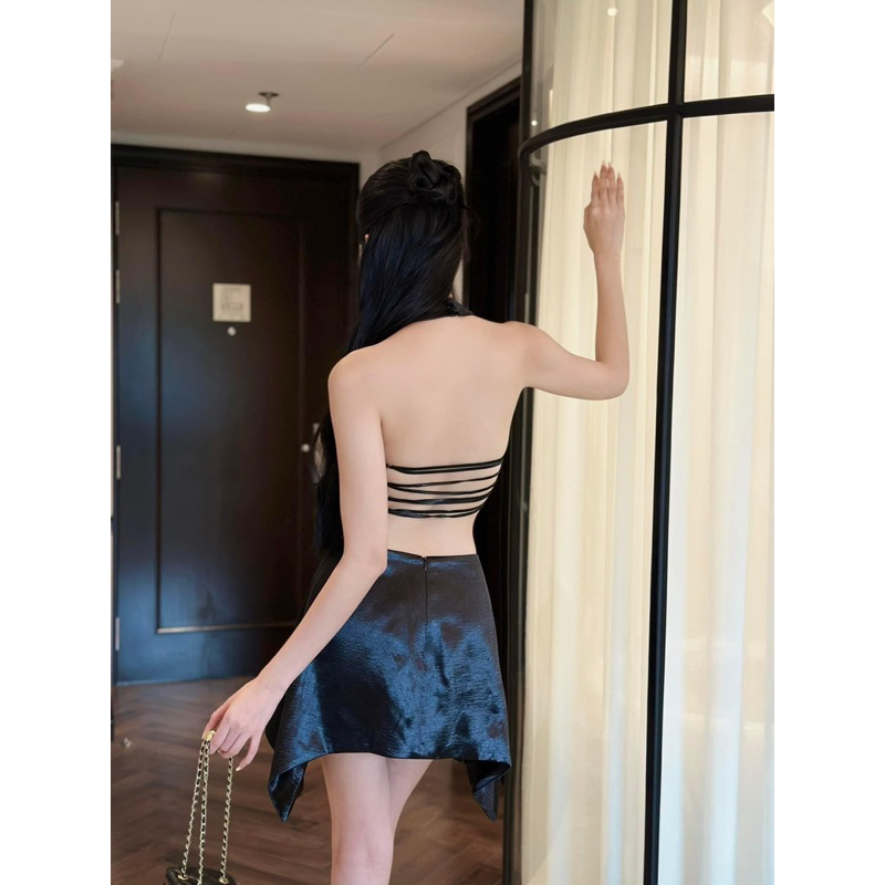 👚 SET YẾM LOGO + CHÂN VÁY