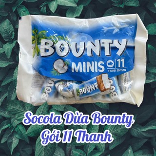 Socola dừa bounty minis 275gram - 333gram 🥥 bounty minis ⚡ thơm ngon cực đỉnh ⚡ ăn là nghiện