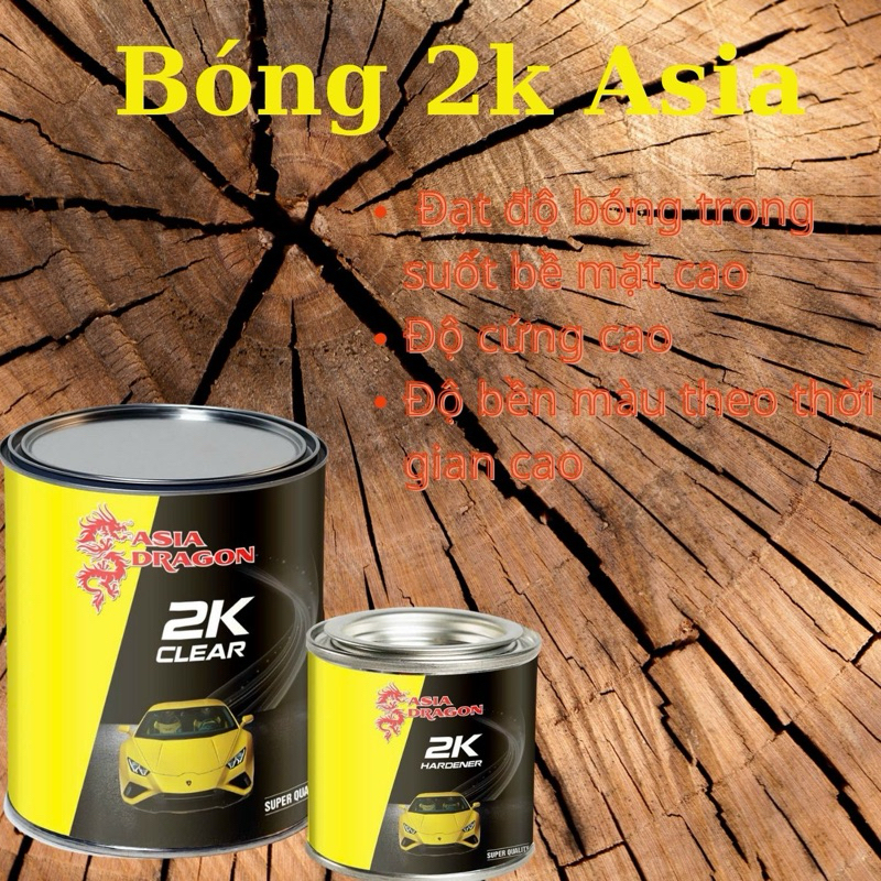 Sơn bóng 2k (bộ 1kg)