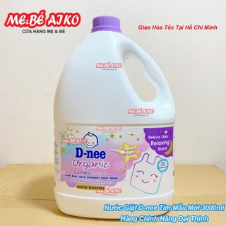 (Chính Hãng Đại Thịnh) Mẫu Mới Dnee Sweet Dream, Nước giặt Dnee Chuẩn D-nee Thái Lan 3000ml Màu Tím